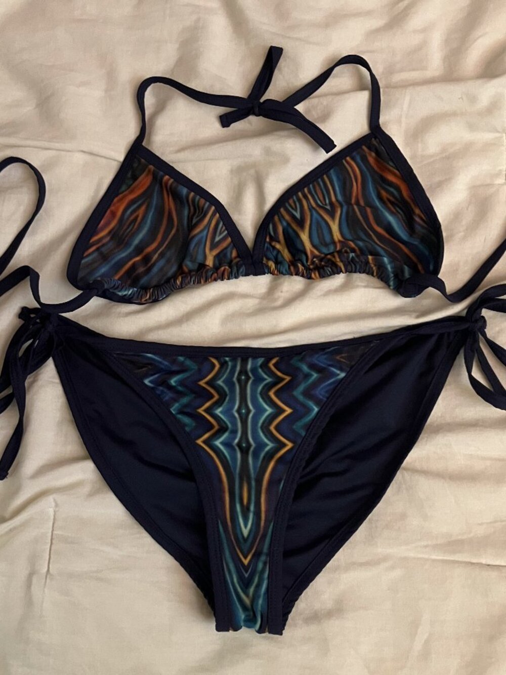 Psychedelic Amanda Sage bikini